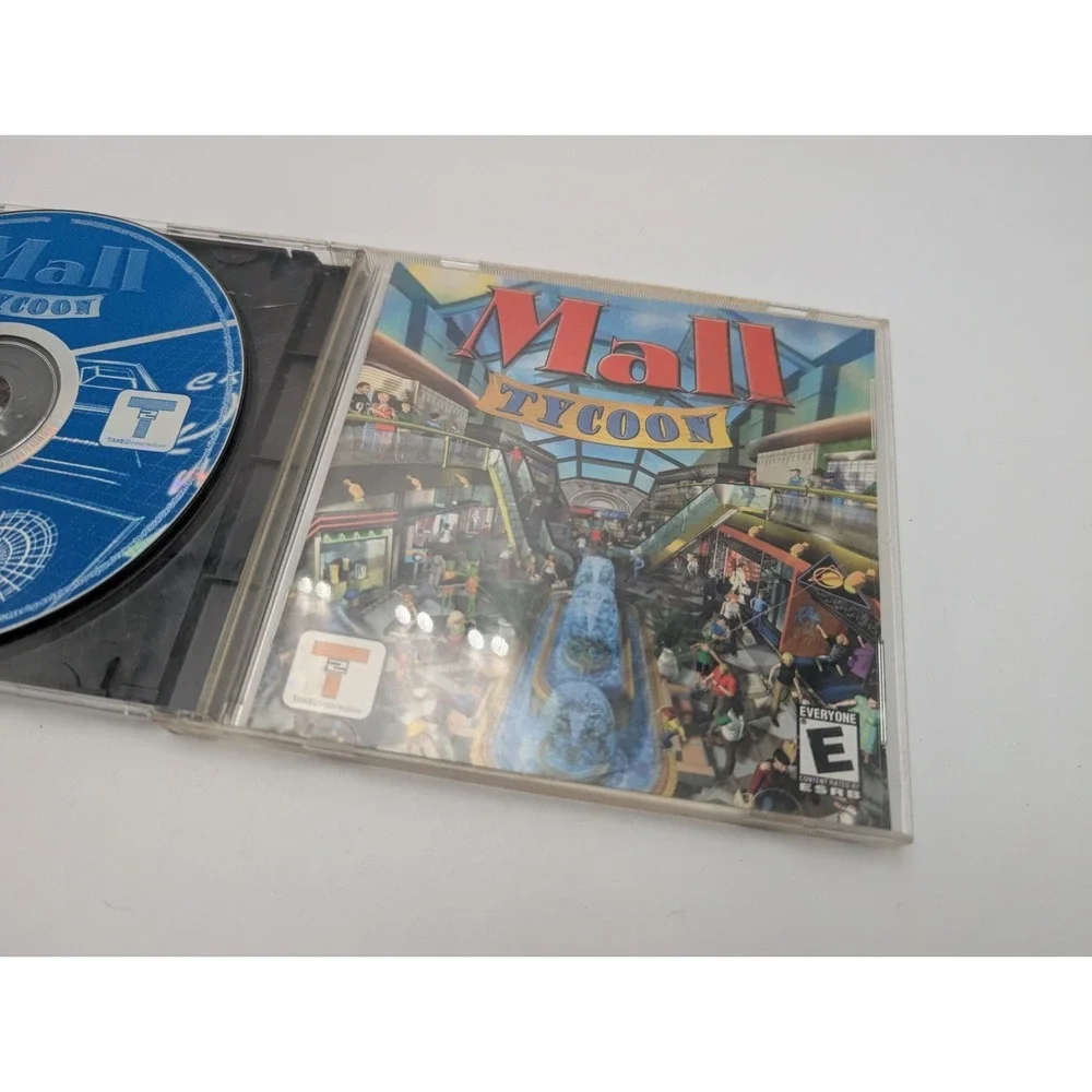 Mall Tycoon — PC CD-ROM, 2002  Game With Manual Tested‎ Windows XP, 7